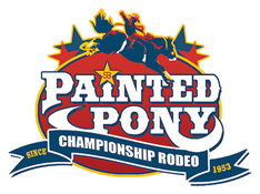 Painted Pony Championship rodeo logo